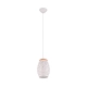 Bidar lampa wisząca 1xE27 biała R31571031