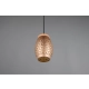 Bidar lampa wisząca 1xE27 brązowa R31571065