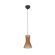 Bijou lampa wisząca 1xE27 czarna, brązowa R31831026