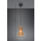 Bijou lampa wisząca 1xE27 czarna, brązowa R31831026