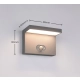Blyde Hybrid kinkiet LED 5W 700lm 2300K-4000K antracyt 253569142