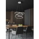 Bologna lampa wisząca LED 36W 5100lm 4000K srebrna R37051106