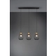 Calimero lampa wisząca 3xE27 czarna R30563032