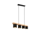 Cameron lampa wisząca 4xE14 drewno, złota R30654002 TRIO lighting
