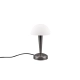 Canaria lampka stołowa 1xE14 czarna, srebrna R59561120