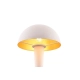 Canaria lampka stołowa 1xE14 biała, złota R59561131