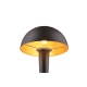 Canaria lampka stołowa 1xE14 czarna, złota R59561180