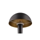 Canaria lampka stołowa 1xE14 czarna, złota R59561180