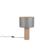Canio lampka stołowa 1xE27 brązowa, szara 568190111 TRIO lighting