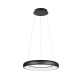 Cardona lampa wisząca LED 38W 4400lm 2300K, 3000K, 4000K czarna 349616032