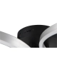 Caruso lampa sufitowa LED 43W 4980lm 2300K, 3000K, 4000K szara 648110605