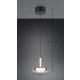 Celeste lampa wisząca LED 10W 1100lm 3000K czarna 354910132