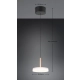 Celeste lampa wisząca LED 10W 1100lm 3000K brązowa, czarna 354910165