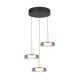 Celeste lampa wisząca LED 3x7,5W 3x750lm 3000K czarna 354930332 TRIO lighting