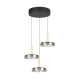 Celeste lampa wisząca LED 3x7,5W 3x750lm 3000K czarna 354930332