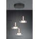 Celeste lampa wisząca LED 3x7,5W 3x750lm 3000K czarna 354930332