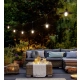 Chain lampa wisząca 10xE27 czarna R74771932 TRIO lighting