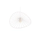 Chapeau lampa wisząca 1xE27 biała R31451031