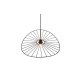 Chapeau lampa wisząca 1xE27 czarna R31451032