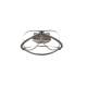 Charivari lampa sufitowa LED 20W 2500lm 3000K srebrna 621210107 TRIO lighting