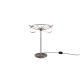 Charivari lampka stołowa LED 20W 2500lm 3000K srebrna 521210107 TRIO lighting