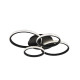 Cires lampa sufitowa LED 27W 3400lm 4000K czarna R67364132 TRIO lighting