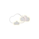 Cloudy lampa sufitowa LED 29W 3600lm 3000K biała R62263131 TRIO lighting