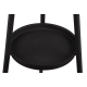 Colette lampa podłogowa 1xE27 czarna, szara R41561032
