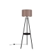 Colette lampa podłogowa 1xE27 czarna, szara R41561032