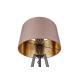 Colette lampa podłogowa 1xE27 czarna, szara R41561032
