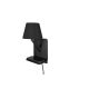 Comfort kinkiet 1xE14 czarny 262670132