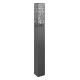Cooper lampa stojąca 1xE27 antracyt 407360142
