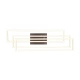 Corso lampa sufitowa LED 36W 4600lm 2700K-6000K srebrna R64423107