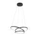 Darvin lampa wisząca LED 34W 4500lm 2300K, 3000K, 4000K czarna 349110132