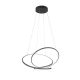 Darvin lampa wisząca 1xLED 52W 1x6700lm 2300K, 3000K, 4000K czarna 349119132