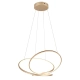 Darvin lampa wisząca 1xLED 52W 1x6700lm 2300K, 3000K, 4000K złota 349119179 TRIO lighting