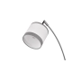 Davos lampa podłogowa 3xE14 srebrna, biała R41553006