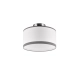 Davos lampa sufitowa 2xE14 srebrna, biała R61552006