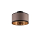 Davos lampa sufitowa 2xE14 czarna, szara R61552041