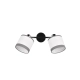 Davos lampa sufitowa 2xE14 srebrna, biała R81552006