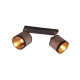Davos lampa sufitowa 2xE14 czarna, szara R81552041 TRIO lighting