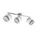 Davos lampa sufitowa 3xE14 srebrna, biała R81553006