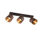 Davos lampa sufitowa 3xE14 czarna, szara R81553041 TRIO lighting