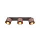 Davos lampa sufitowa 3xE14 czarna, szara R81553041