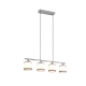 Davos lampa wisząca 4xE14 srebrna, biała R31554006 TRIO lighting
