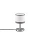 Davos lampka stołowa 1xE14 srebrna, biała R59551006