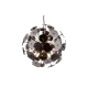 Discalgo lampa wisząca 6xE14 czarna 309900657