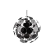 Discalgo lampa wisząca 6xE14 czarna 309900657