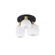 Diva lampa sufitowa 3xE27 złota, czarna 619800308