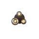 Diva lampa sufitowa 3xE27 czarna 619800332